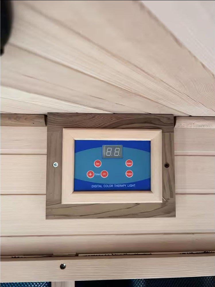 4-Person Cedar Corner Infrared Sauna