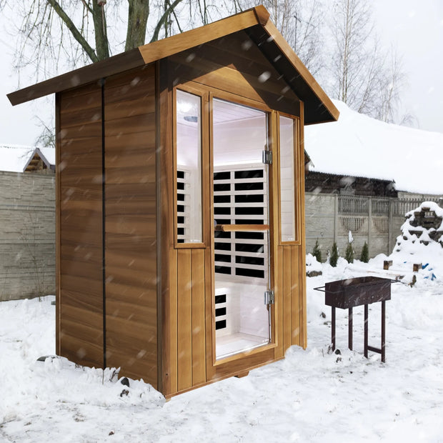 Single Person Spruce Far Infrared Sauna Hair