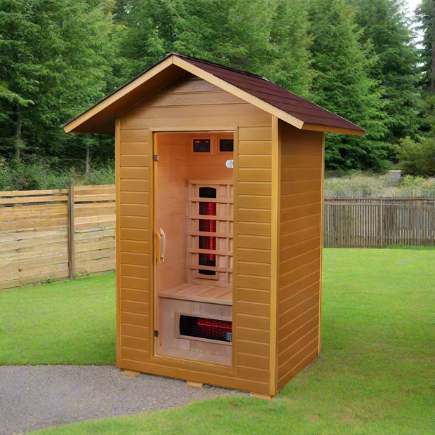Burlington 2-Person Outdoor Infrared Sauna