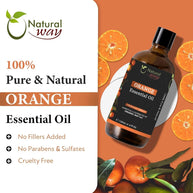 Orange Essential Oil | Premium Grade Essential & Massage Oils 4 Fl Oz (120 Ml)