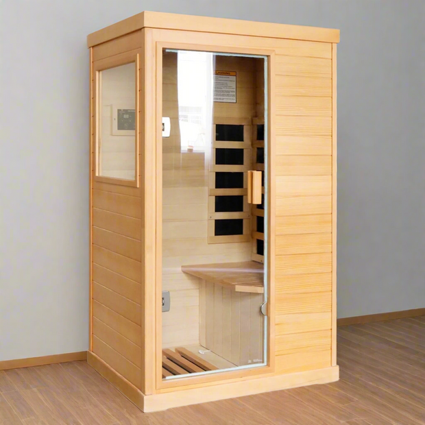 Duhrelax Canadian Hemlock Wood, Indoorn frared Sauna