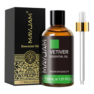 30ML Essential Oils Vetiver Thyme Vanilla Peppermint Ylang Ylang Jasmine Eucalyptus for Humidifier Scented Candle