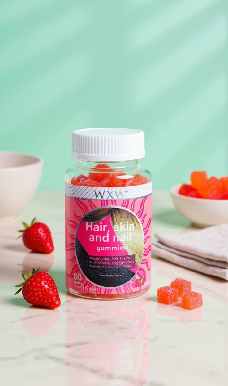 Gummies for Hair Skin and Nail Duhrelax