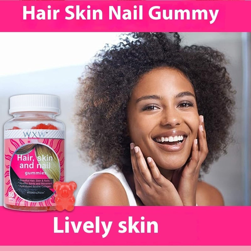 Gummies for Hair Skin and Nail Duhrelax
