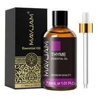 30ML Essential Oils Vetiver Thyme Vanilla Peppermint Ylang Ylang Jasmine Eucalyptus for Humidifier Scented Candle