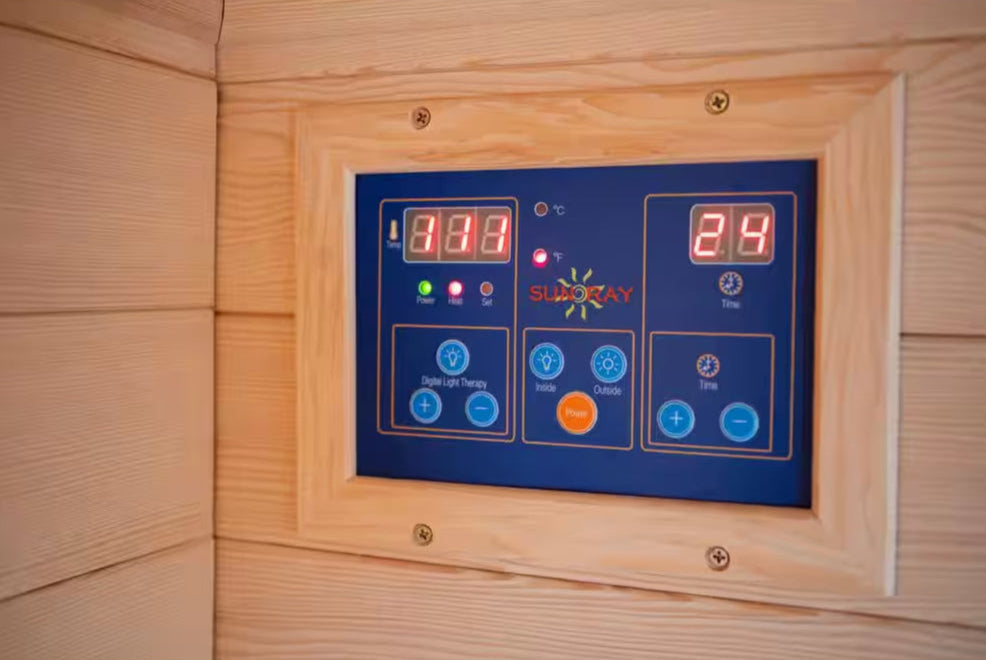Burlington 2-Person Outdoor Infrared Sauna