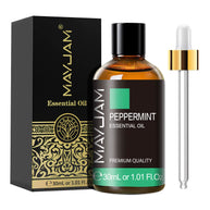 30ML Essential Oils Vetiver Thyme Vanilla Peppermint Ylang Ylang Jasmine Eucalyptus for Humidifier Scented Candle